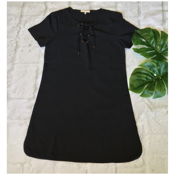 Anthropologie Dresses & Skirts - LAST ONE❗CURRENT AIR Anthro Black Tunic Mini Dress